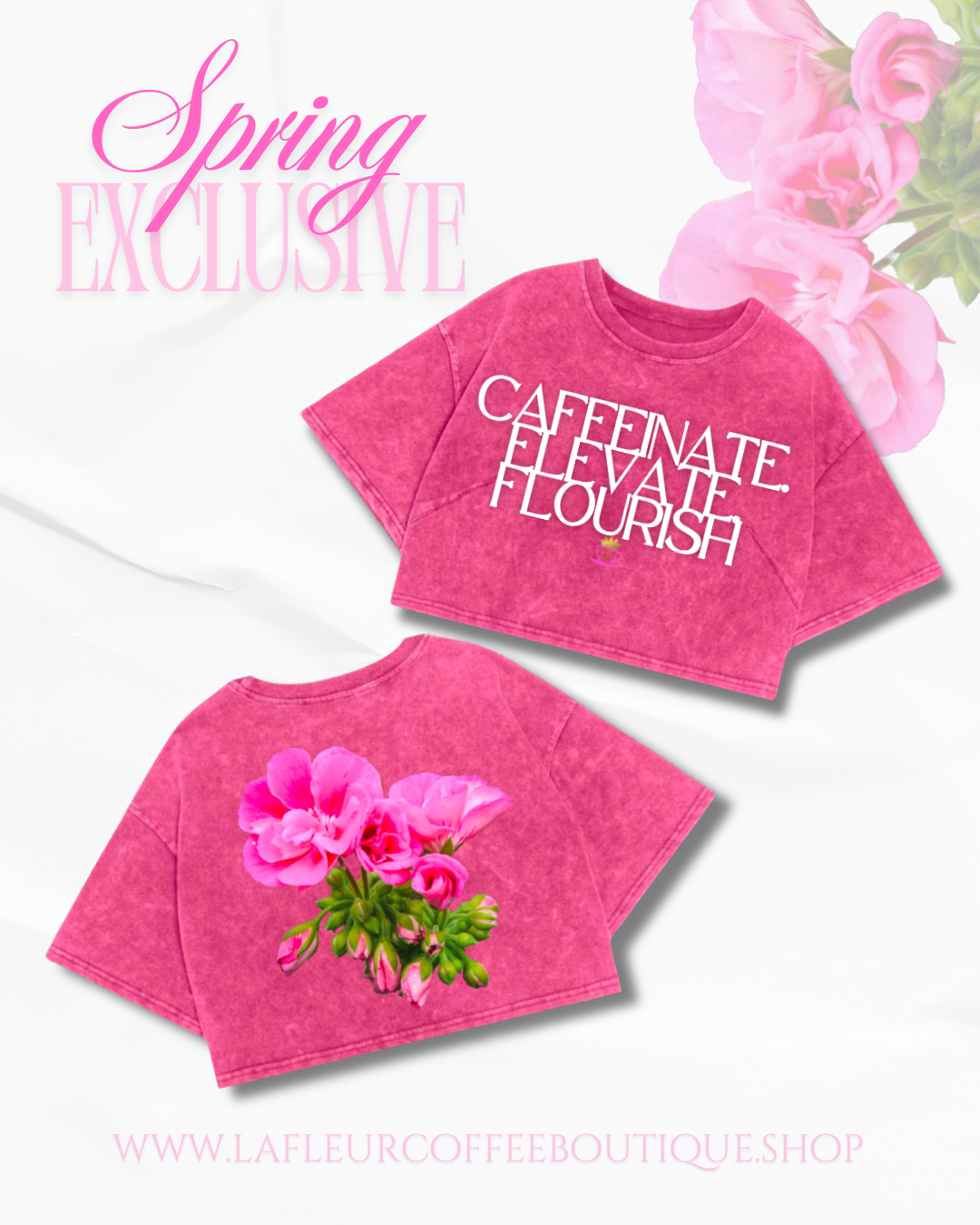 Flourish Cropped Tee